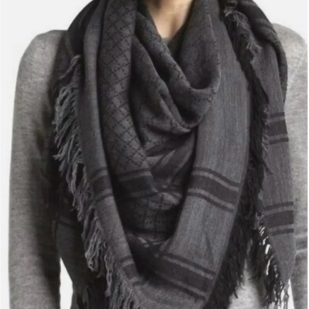 Gucci Monogram Plaid Scarf